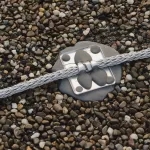 Tłoczony przyklejany łącznik kabli, Aluminium
