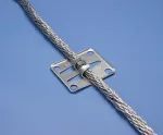 Tłoczony przyklejany łącznik kabli, Aluminium