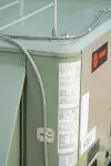 Zwód, gwint imperialny, Miedź, Niklowany, 15,9 mm Średnica, Tępy, 762 mm