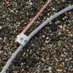 Tłoczone śrubowe równoległe złącze kablowe, Miedź, Aluminium, S304
