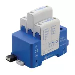 Fotowoltaiczne zabezpieczenie przeciwprzepięciowe PVT1 klasy I+II, 1,100 V Ucpv