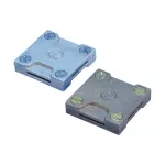 Kwadratowa klamra do taśmy, Mosiądz, 25 x 6 mm, 50 x 6 mm Tape, 85 mm x 20 mm x 85 mm