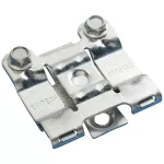 Tłoczona kwadratowa klamra do taśmy, S304, 25 x 3 mm, 26 x 2 mm Tape