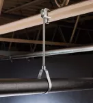 115M Wieszak pętlowy do standardowych obciążeń, 1/2" rury, 15 DN, 21,3 mm OD, M10 Pręta