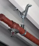 115M Wieszak pętlowy do standardowych obciążeń, 2 1/2" rury, 65 DN, 76 mm OD, M10 Pręta