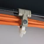 Odwrócony, nabijany zacisk z opaską zaciskową, 3–8 mm Kołnierz