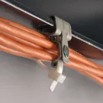 Odwrócony, nabijany zacisk z opaską zaciskową, 3–8 mm Kołnierz