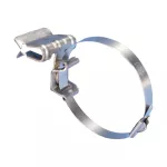 ​Nabijany zacisk z plastikową opaską, S301, 14–20 mm Kołnierz, S302 Opaska