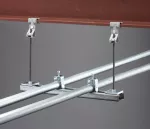 nVent CADDY Rod Lock wieszak ze stali sprężynowej dla prętów z zaciskiem kołnierzowym, M6 Pręta, 3–8 mm Kołnierz