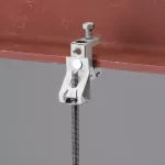 nVent CADDY Rod Lock wieszak ze stali sprężynowej dla prętów mocowany do belki stalowej, M6 Pręta