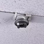 Nakrętka motylkowa do przekręcanych zacisków, M6 Otworu, Gwintowany