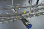 Profil strut typu A, perforowany, S316, 6 000 mm x 41 mm x 41 mm x 2,5 mm