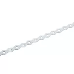 ABP Perforowany pasek z zaokrągloną krawędzią do standardowych obciążeń, S304, 12 mm x 0,8 mm, 5 mm Otworu
