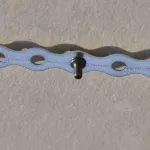 ABP Perforowany pasek z zaokrągloną krawędzią do standardowych obciążeń, Stal, PG, 17 mm x 0,8 mm, 7 mm Otworu