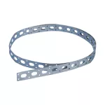 BP Pasek perforowany z prostą krawędzią do lekkich obciążeń, 17 mm x 0,6 mm, 3 mm Otworu