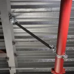 Uniwersalna klamra stężająca, ocynk. galw., rura 12", 300 DN