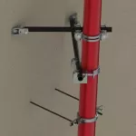 Stężenie poprzeczne Quick Grip, 2 1/2" rury, 65 DN