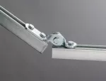 Zawias sejsmiczny profilu strut, 14 mm Otworu 1, 14 mm Otworu 2