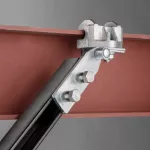 Uniwersalny wspornik konstrukcyjny, stężenie profilu strut, 14,3 mm Otworu