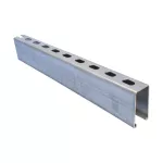 Profil strut typu E, perforowany, PG, 3 000 mm x 83 mm x 41 mm x 2,5 mm