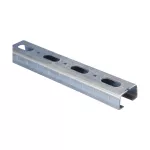 Profil C, typ E2L, perforowany, 34 mm x 15,5 mm x 1,5 mm