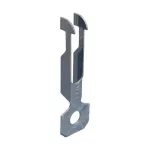 EER Trapezowy wieszak do poszycia, Stal sprężysta, 0,8–3 mm Kołnierz