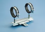 HD Klamra do rur do wysokich obciążeń, 19–23 mm OD, 1/2" rury, 15 DN, M8, M10 Pręta