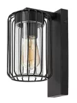 77106 Lampa ogrodowaTarpa E27 1x MAX 40W czarna IP44 K
