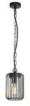 77107 Lampa ogrodowa Tarpa E27 1x MAX 40W czarna IP44 K