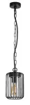 77107 Lampa ogrodowa Tarpa E27 1x MAX 40W czarna IP44 K
