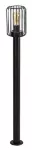 77108 Lampa ogrodowa Tarpa E27 1x MAX 40W czarna IP44 K