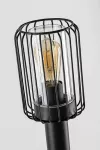 77108 Lampa ogrodowa Tarpa E27 1x MAX 40W czarna IP44 K