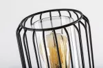 77108 Lampa ogrodowa Tarpa E27 1x MAX 40W czarna IP44 K