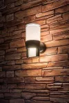 77130 Lampa ogrodowa Leitha LED 12W czarna IP44 G 3000 K