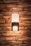 77130 Lampa ogrodowa Leitha LED 12W czarna IP44 G 3000 K