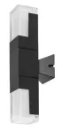 77127 Lampa ogrodowa Darvas LED 14W czarna IP54 2700-6000 K