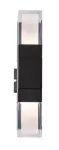 77127 Lampa ogrodowa Darvas LED 14W czarna IP54 2700-6000 K