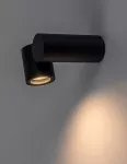 77110 Lampa ogrodowa Enol GU10 1x MAX 35W czarna IP44