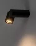 77110 Lampa ogrodowa Enol GU10 1x MAX 35W czarna IP44