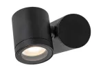 77110 Lampa ogrodowa Enol GU10 1x MAX 35W czarna IP44