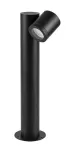 77112 Lampa ogrodowa Enol GU10 1x MAX 35W czarna IP44