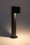 77112 Lampa ogrodowa Enol GU10 1x MAX 35W czarna IP44