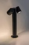 77113 Lampa ogrodowa Enol GU10 2x MAX 35W czarna IP44