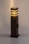 77122 Lampa ogrodowa Ankara E27 1x MAX 12W czarna IP44