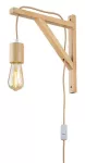 Lampa ścienna Ubul,ind.wall, E27 1xMAX60W, L29cm