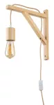 Lampa ścienna Ubul,ind.wall, E27 1xMAX60W, L29cm