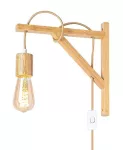 Lampa ścienna Ubul,ind.wall, E27 1xMAX60W, L29cm