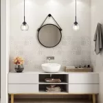 Oświetlenie łazienkowe Tirina.ind.pend. E27 1xMAX15W, H120cm