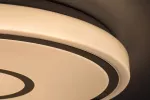 Lampa sufitowa Taytum,ind.ceil. LED25W, D38cm, white, ciepła biel