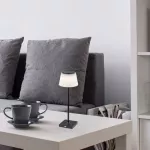 Lampa stołowa Taena,ind.table, LED4W, H38cm, black